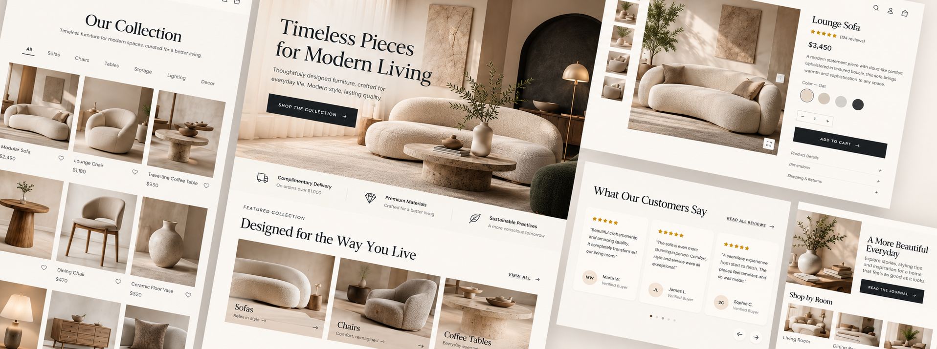 Website and brand system from a completed Nora brand build